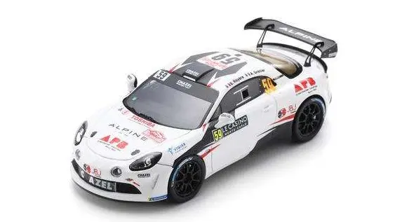 ALPINE A110 N.59 2nd RALLY MONTE CARLO 2024 ROYERE-GRENIER 1