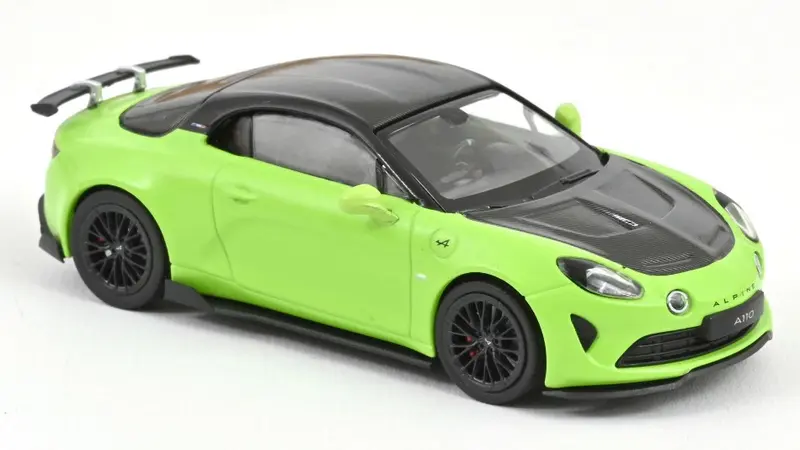ALPINE A110 R TURINI 2025 MATTE ACIDE GREEN 1
