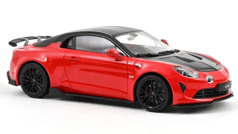 ALPINE A110 R TURINI 2025 SEISMIC RED 1