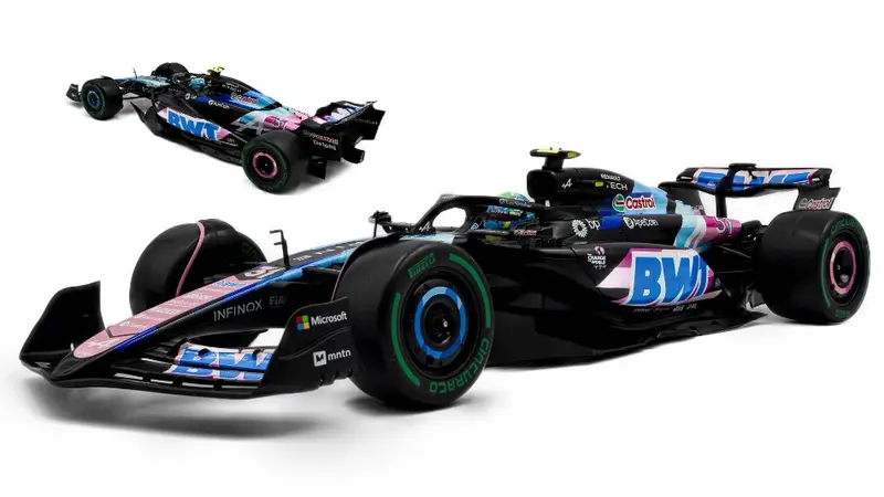 ALPINE A524 N.31 BRAZILIAN GP 2024 E.OCON 1