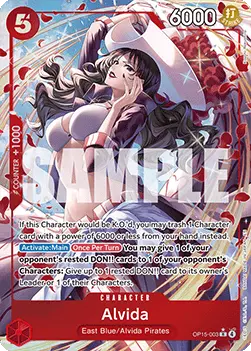Alvida (OP15-003) - Adventure on Kami’s Island (Alternate Art) [OP15-003]
