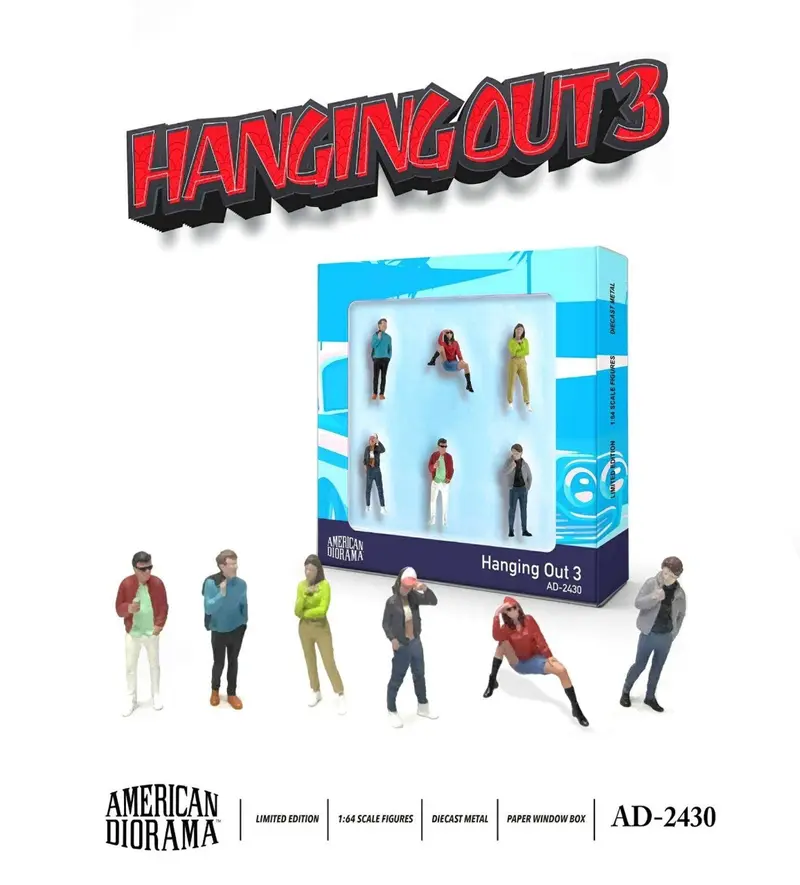 American Diorama - Hanging Out 3 - Scala 1/64 AD-2430