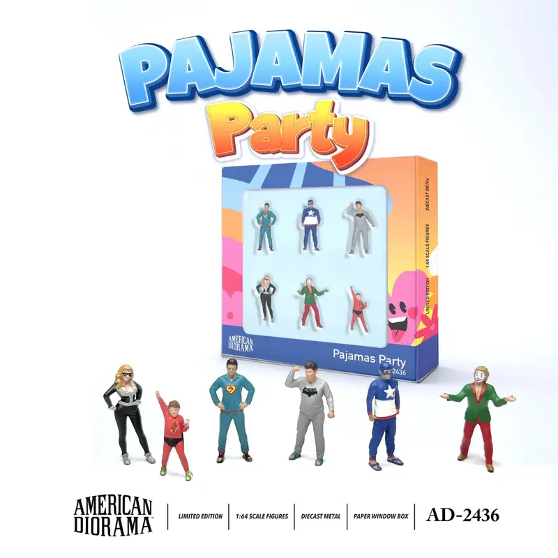American Diorama - Pajamas Party - Scala 1/64 AD-2436