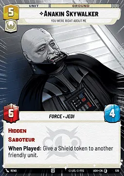 Anakin Skywalker, Avevi Ragione Nei Miei Riguardi - Ceneri dell'Impero