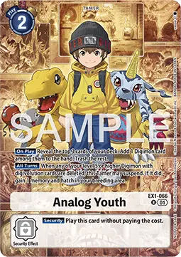 Analog Youth (EX1-066) - Promos