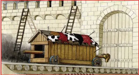 ANCIENT SIEGE MACHINES N.1 KIT 1