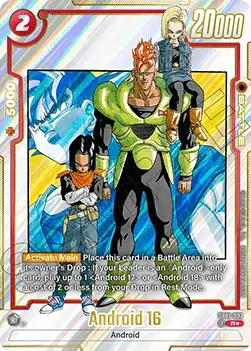Android 16 (SB01-002) - Manga Booster 01 [Fusion World] (Alternate Art) [SB01-002]