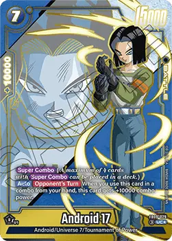 Android 17 (FB09-029) - Dual Evolution [Fusion World] (Alternate Art) [FB09-029]