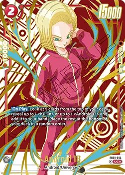 Android 18 (FB01-014) - New Adventure [Fusion World] (Special Rare) [FB05-FB01-014]