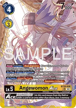 Angewomon Ace (BT15-038) - Promos