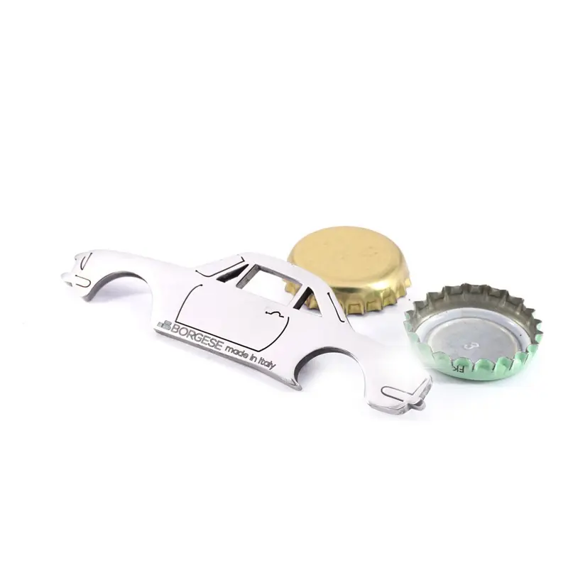 Apribottiglia Fiat 124 Sport Spider (1970) Acciaio Inox Lucido Cod. S143A084