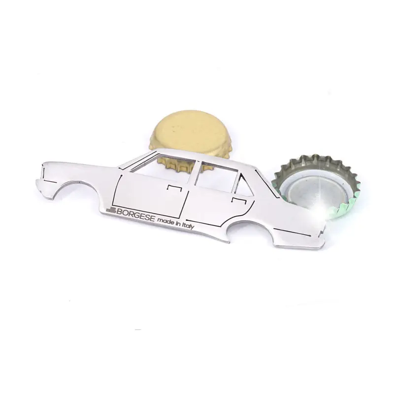 Apribottiglia Fiat 131L Acciaio Inox Lucido Cod. S143A087