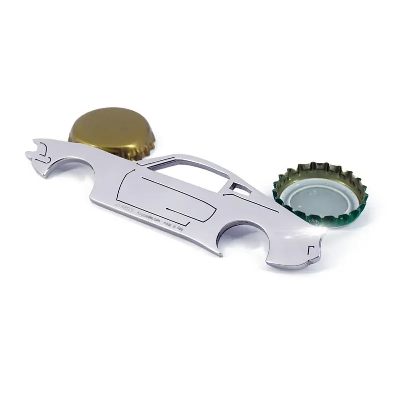 Apribottiglia Ford Mustang 500GT 1967 Acciaio Inox Lucido Cod. S143A044