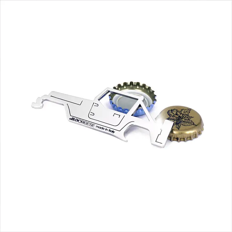 Apribottiglia Jeep Wrangler Acciaio Inox Lucido Cod. S143A106