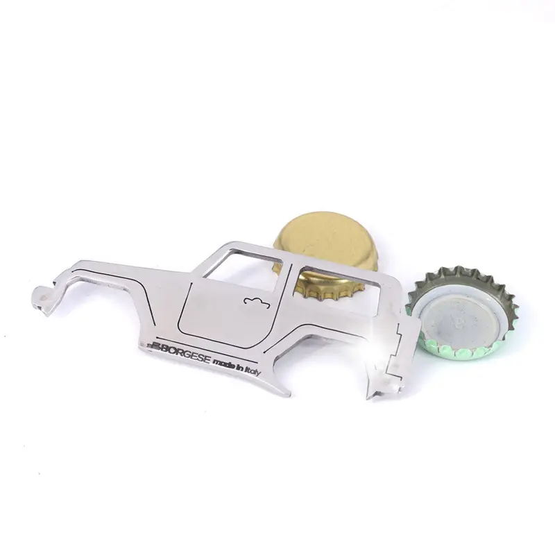 Apribottiglia Jeep Wrangler Type 2 Acciaio Inox Lucido Cod. S143A105