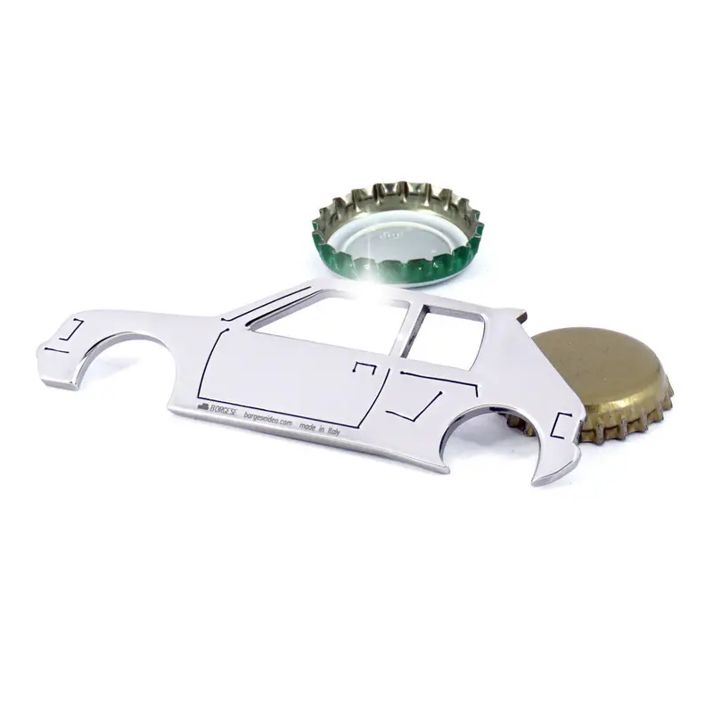 Apribottiglia Peugeot 205 Turbo 16 Acciaio Inox Lucido Cod. S143A037