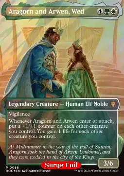 Aragorn e Arwen, Sposi - Lo Hobbit