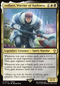 Ardbert, Warrior of Darkness - Commander