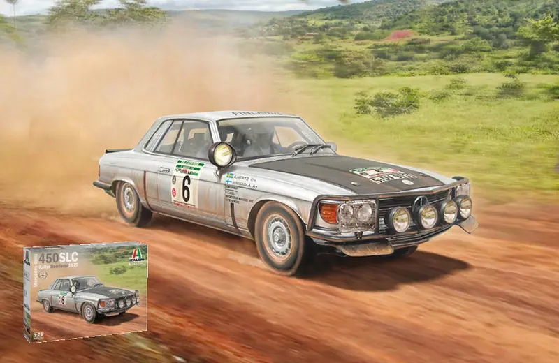 ASSEMBLY KIT COMPATIBLE WITH MERCEDES 450 SLC RALLY BANDAMA 1979 KIT 1