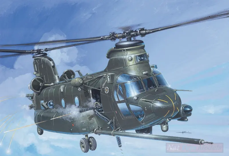 ASSEMBLY KIT COMPATIBLE WITH MH 47 E SOA CHINOOK KIT 1