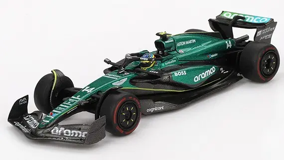 ASTON MARTIN AMR24 #14FERNANDO ALONSO BAHRAIN GP 2024 1
