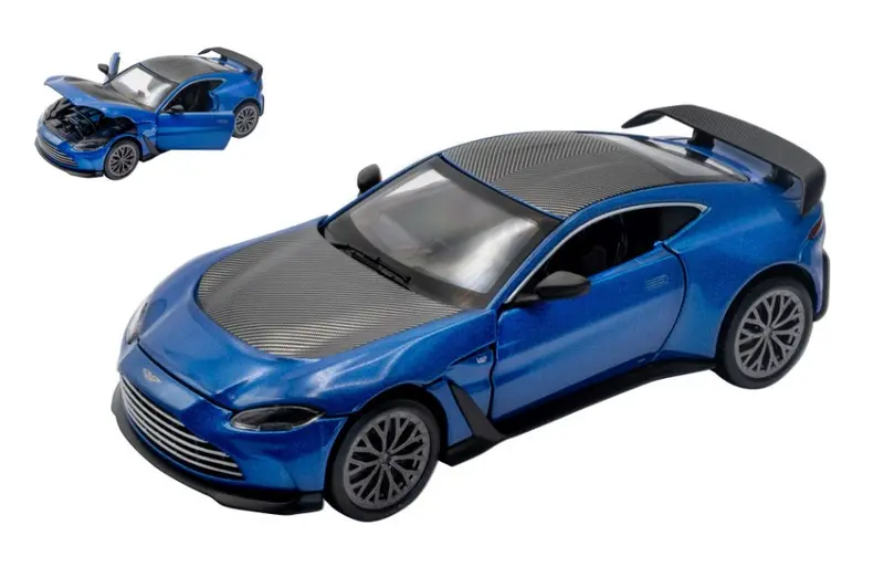 ASTON MARTIN V12 VANTAGE BLUE/BLACK 1