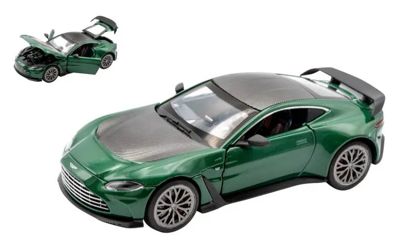 ASTON MARTIN V12 VANTAGE GREEN/BLACK 1