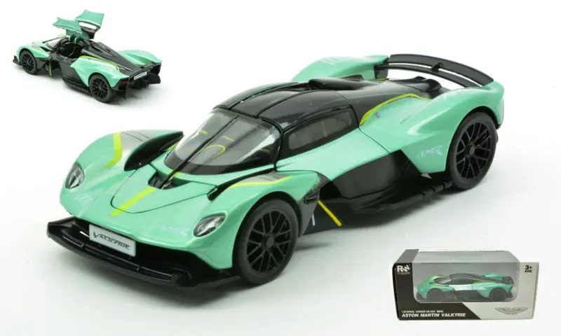 ASTON MARTIN VALKYRIE METALLIC LIGHT GREEN 1