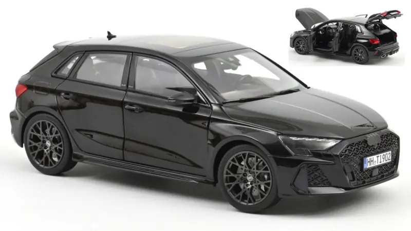AUDI RS3 2025 MYTH BLACK 1
