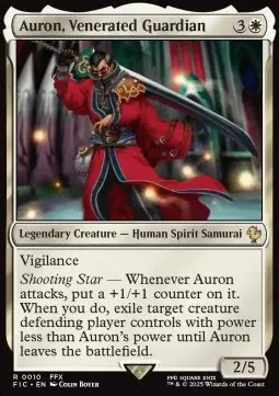 Auron, Venerated Guardian - Commander