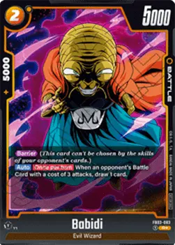 Babidi (FB03-083) - Unnumbered Promos [Fusion World] (Rare) [FWUP-FB03-083]