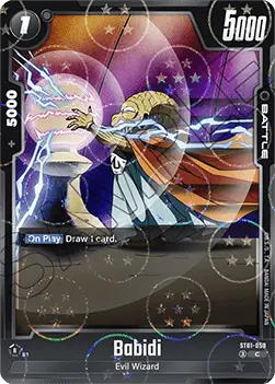 Babidi (ST01-059) - Story Booster 01 [Fusion World] (Common) [ST01-059]