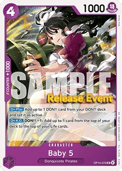 Baby 5 (OP14-072) - Promos