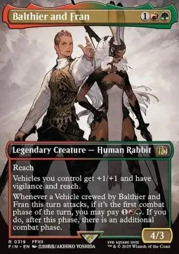 Balthier e Fran - FINAL FANTASY