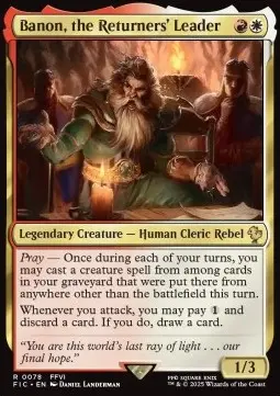 Banon, the Returners' Leader - Commander