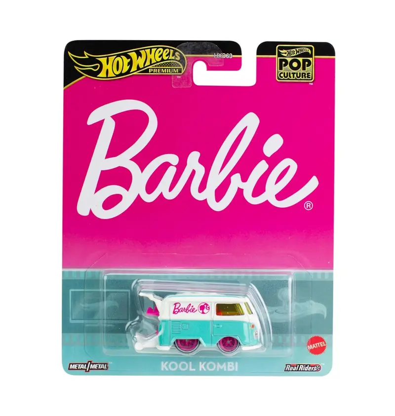 Barbie Cool Kombi - Pop Culture - Hot Wheels Premium - Scala 1/64