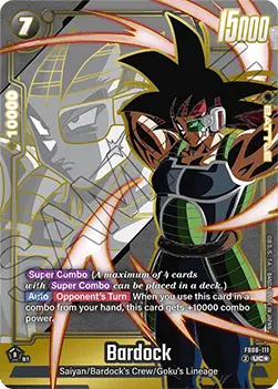 Bardock (FB08-111) - Saiyan's Pride [Fusion World] (Alternate Art) [FB08-111]