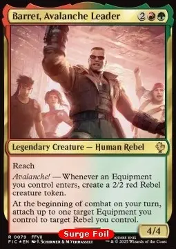 Barret, Avalanche Leader - Commander