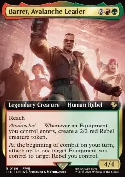 Barret, Avalanche Leader - Commander