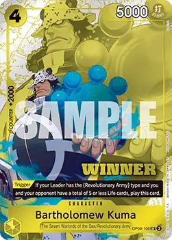 Bartholomew Kuma (OP09-108) - Unnumbered Promos (Uncommon) [UP-OP09-108]