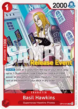 Basil Hawkins (OP14-010) - Promos