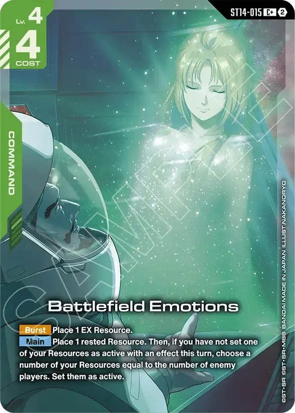 Battlefield Emotions (ST14-015) - Starter Deck