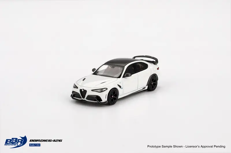 BBR Models - Alfa Romeo Giulia GTAm 2021 White - Scala 1/64 BBRDIE6426