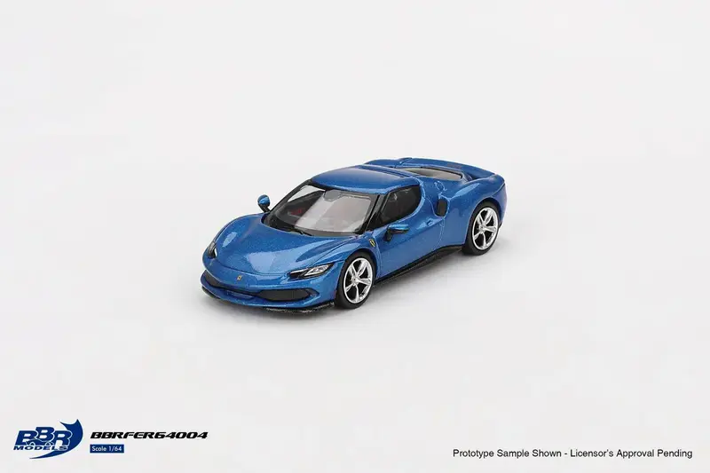 BBR Models - Ferrari 296 GTB Blu Corsa - Scala 1/64 BBRFER64004