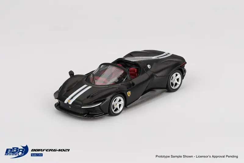 BBR Models - Ferrari Daytona SP3 matt Black 2024 - Scala 1/64 BBRFER64021