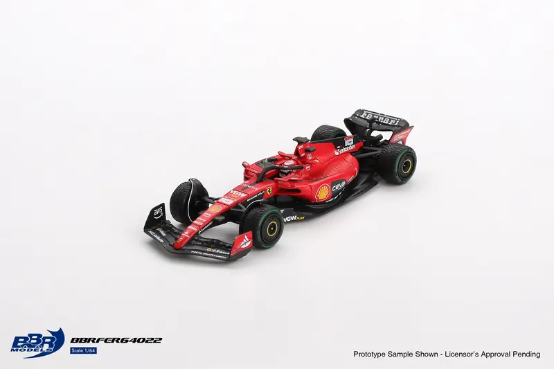 BBR Models - Ferrari SF23 #16 Charles Leclerc Monaco GP 2023 - Scala 1/64 BBRFER64022