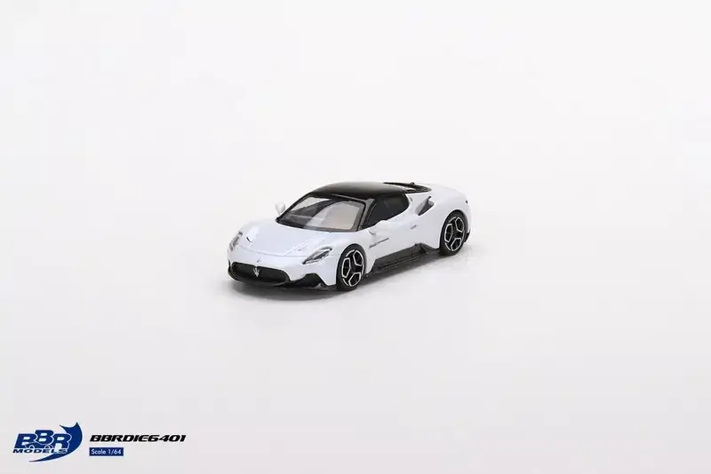 BBR Models - Maserati MC20 Bianco Audace - Scala 1/64 BBRDIE6401
