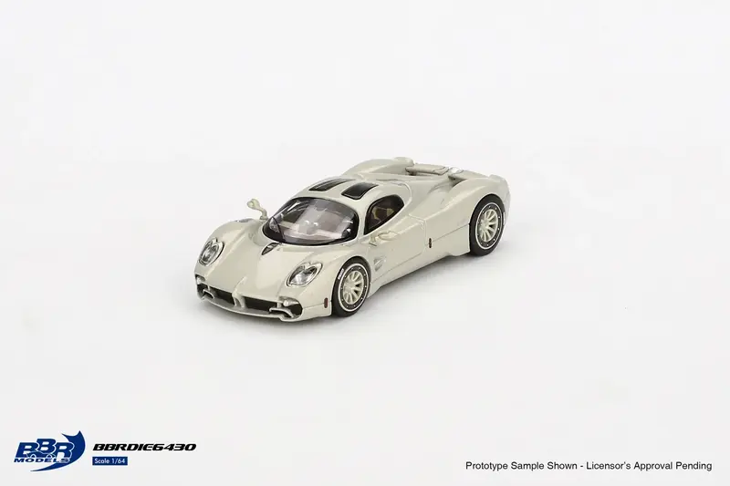 BBR Models - Pagani Utopia Presentation Grigio Rinascimento - Scala 1/64 BBRDIE6430