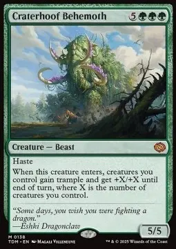 Behemoth dagli Zoccoli Craterici - Tarkir