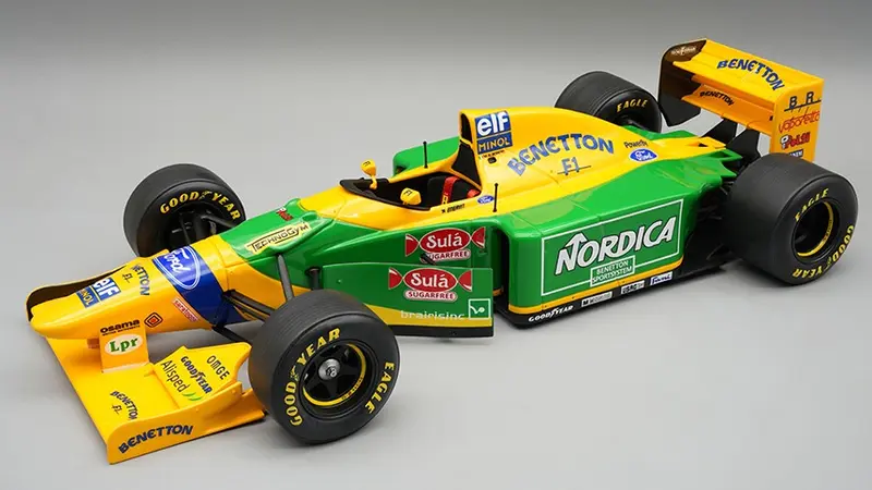 BENETTON B193B 1993 BARCELLONA TEST M.ALBORETO 1